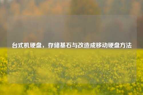 台式机硬盘,存储基石与改造成移动硬盘