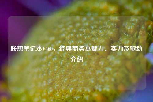 联想笔记本V460,经典商务本魅力、实力及驱动介绍