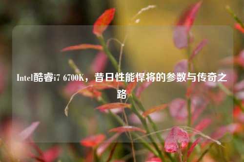 Intel酷睿i7 6700K,昔日性能悍将的参数与传奇之路